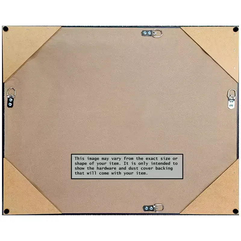 Specchio da parete con cornice rustica in corteccia marrone 23"x29", vetro smussato, montaggio a parete, nessun assemblaggio richiesto