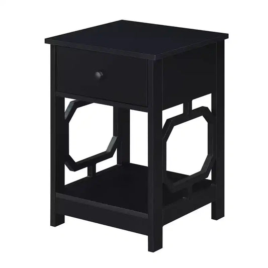 Omega 1 Drawer End Table - Breighton Home