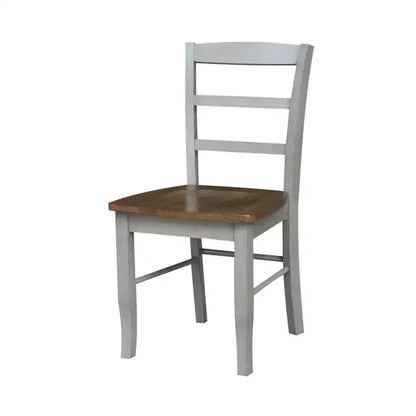 42 Tavolo da pranzo Albion con ante a ribalta e 4 sedie Madrid con schienale a pioli - International Concepts