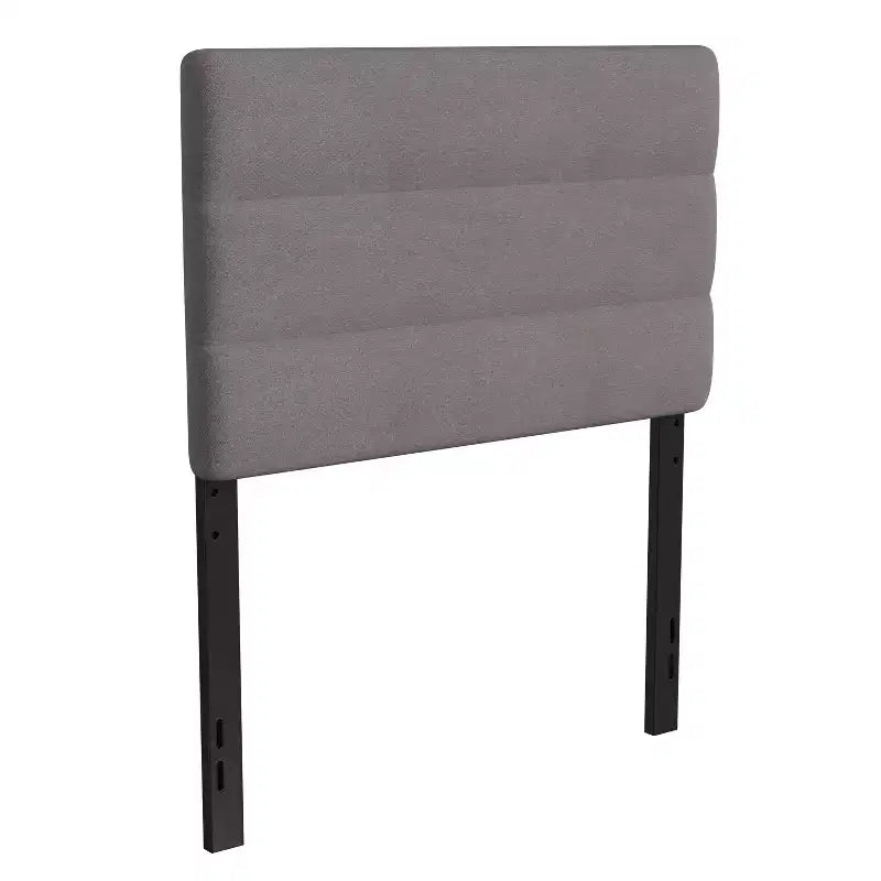 Merrick Lane Headboard with Tufted Upholstery and Powder Coated Metal Frame